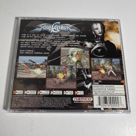 Soul Calibur (Sega Dreamcast) Complete CIB Tested Clean Fast Shipping!
