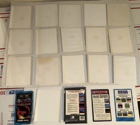 Sega Cd Original Back Art Works Onlys No Games / No Cases .. Vay Lot