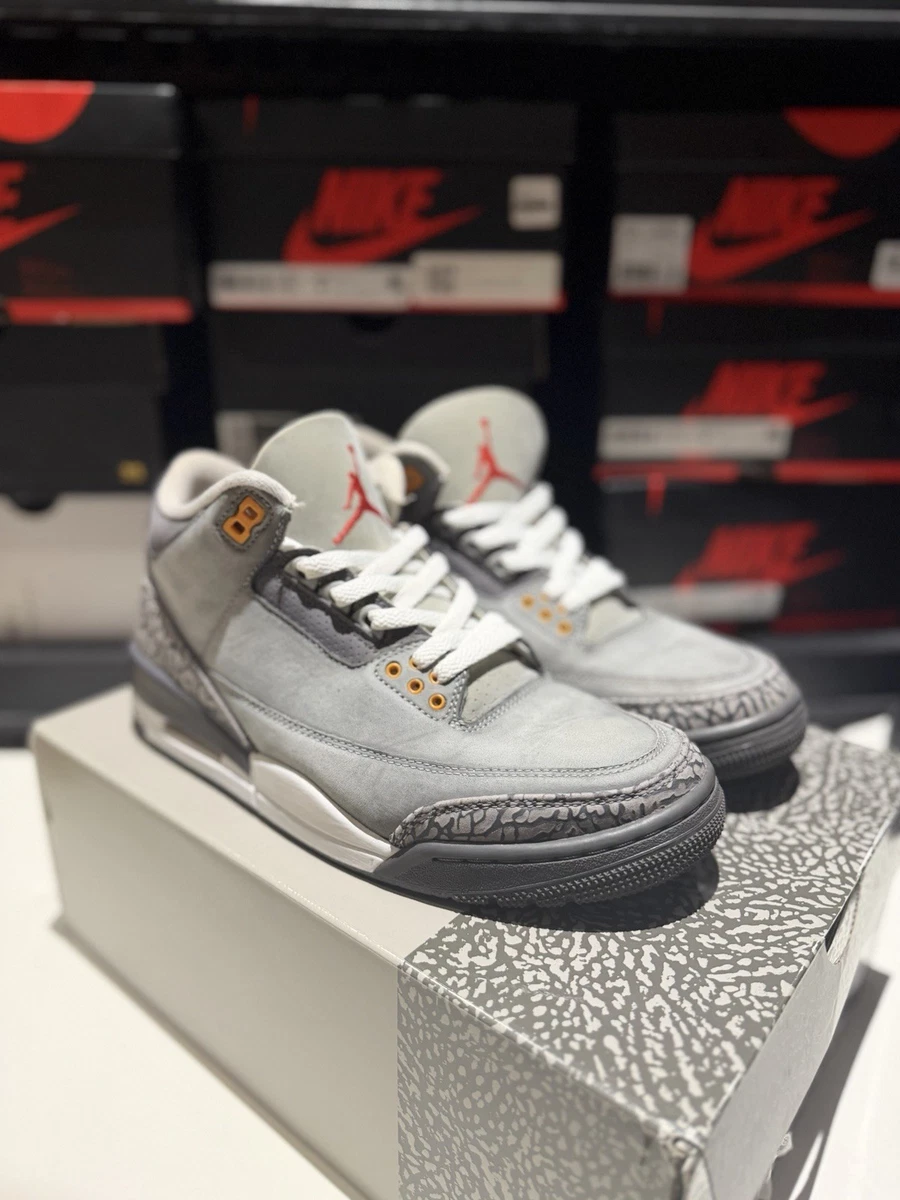 Jordan 3 Retro Mid Cool Grey for Sale | Authenticity Guaranteed | eBay