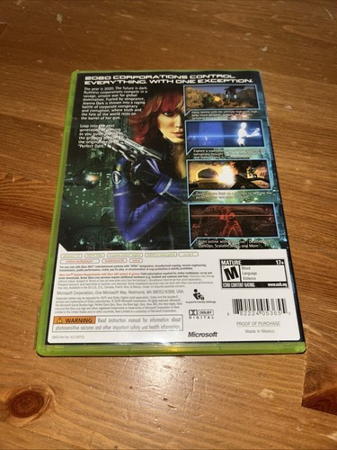Perfekte Dark Zero Xbox 360 KOMPLETT MIT HANDBUCH getestet funktioniert super!! - Bild 3 von 3