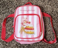 Vintage Strawberry Shortcake 2003 Mini Backpack Y2K 2000s Red Nostalgia Core