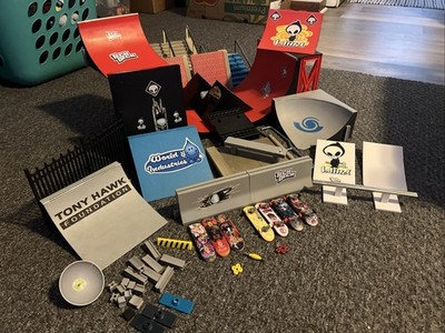 Tech Deck Skateboard Huge Lot Fingerboards Parts Ramps Decks + More Must See!
