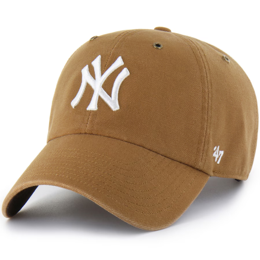New York Yankees Carhartt x '47 Clean Up Adjustable Hat Cap Dad