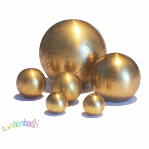 Messing-Kugel Avec Borgne, Ø 16 MM M10x1 Boule en Métal