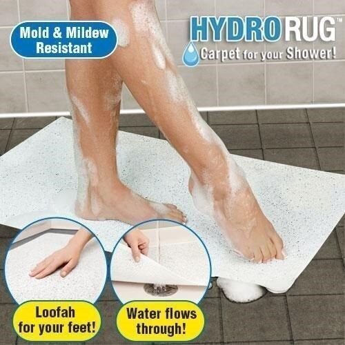 Non Slip Hydro Rug Aqua Carpet Mat For Shower Bath Water Area Bathroom Safe NEW - Picture 5 of 5