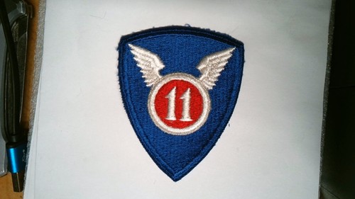 MILITARY PATCH SEW ON COLORED US ARMY 11TH AIRBORNE INFANTRY DIVISION