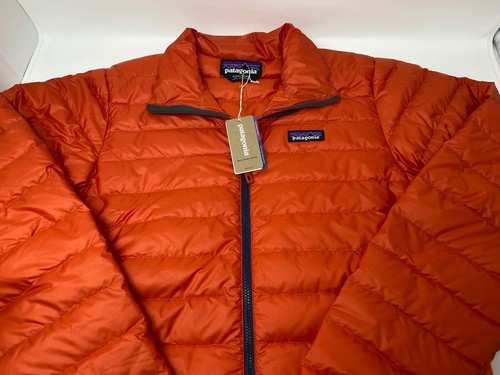 Patagonia Down Sweater Jacket - Men's Hot Ember, XXL