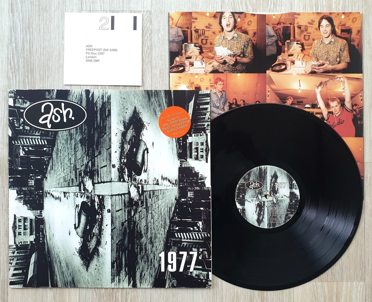 英LP Ash 1977 INFECT40LP INFECTIOUS RECORDS /00400 Ash 1977 LP 1996 Original UK 1st Pressing Infectious Records