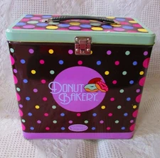 Donut Bakery By Nostalgia Electrics In Original Tin