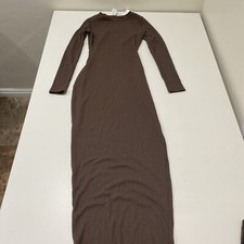 Windsor Bodycon Dress Brown Size S
