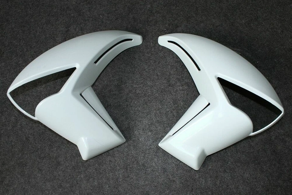 Motocycle Fairing Kit For Kawasaki ER-6N 2009 2010 Unpainted White ABS Injection - Imagem 3 de 4