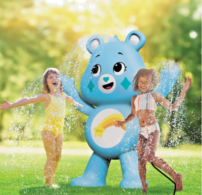 Cloudco Entertainment Care Bears Wish Bear Inflatable 60 Inch Sprinkler NEW