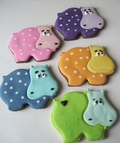 Hippo 4'' Cookie Cutter Metal Safari Zoo Animal - Picture 4 of 6
