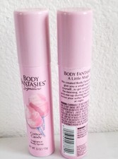 2x Body Fantasies COTTON CANDY Fragrance Body Spray NEW Travel Size 0.5 oz