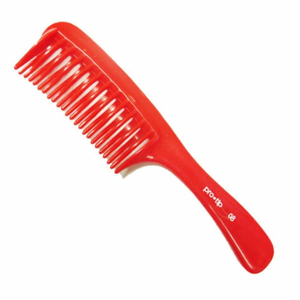 Protip 08 Red Detangle Comb
