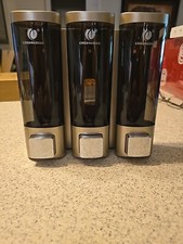 Shower Soap Dispensers Shampoo and Conditioner Dispenser Wall-Mounted 3 Unit