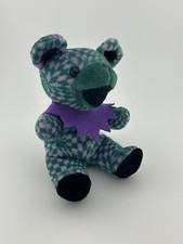Grateful Dead Dancing Bear Plush VINTAGE Liquid Blue