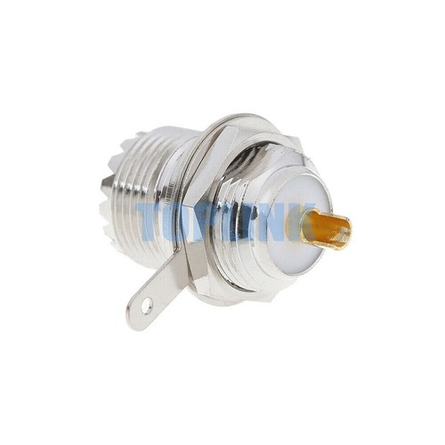 1pcs UHF SO-239 Female Jack Bulkhead Cup Deck Clip Panel Mount Solder Connector - Picture 4 of 6