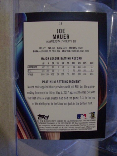 2018 Bowman Platinum Baseball Card Singles (YOU PICK CARDS) - Picture 30 of 126