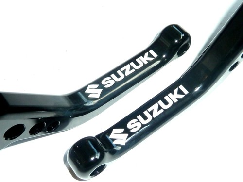 SUZUKI GSF650 BANDIT 2005-2006 SHORT BLACK BRAKE AND CLUTCH LEVERS ROAD TS325 - Picture 2 of 10