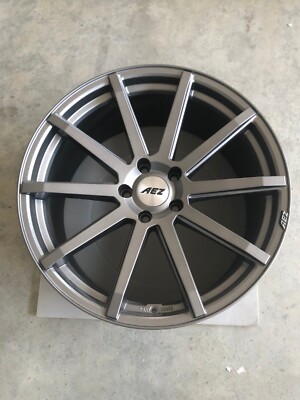 Einzelstück AEZ Straight Dark 9,5x20 5x120 ET40 Aussteller Graphit RIEGER-Tuning