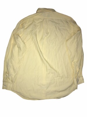 Polo Ralph Lauren Men's Blake Large Yellow Striped Button Down