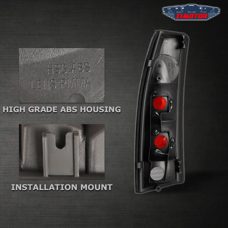 Luces traseras de freno L+R para Chevy GMC C/K 1500 2500 3500 1988-1998 Foto 3 de 4