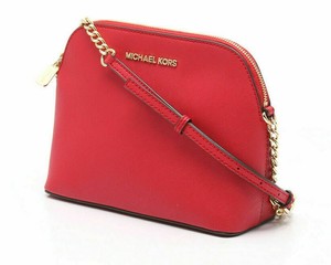 mk red crossbody bag