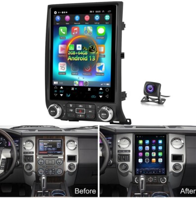 カーナビ Andrody For Ford Expedition 2015-2017 Android 13 Carplay Car Stereo Radio