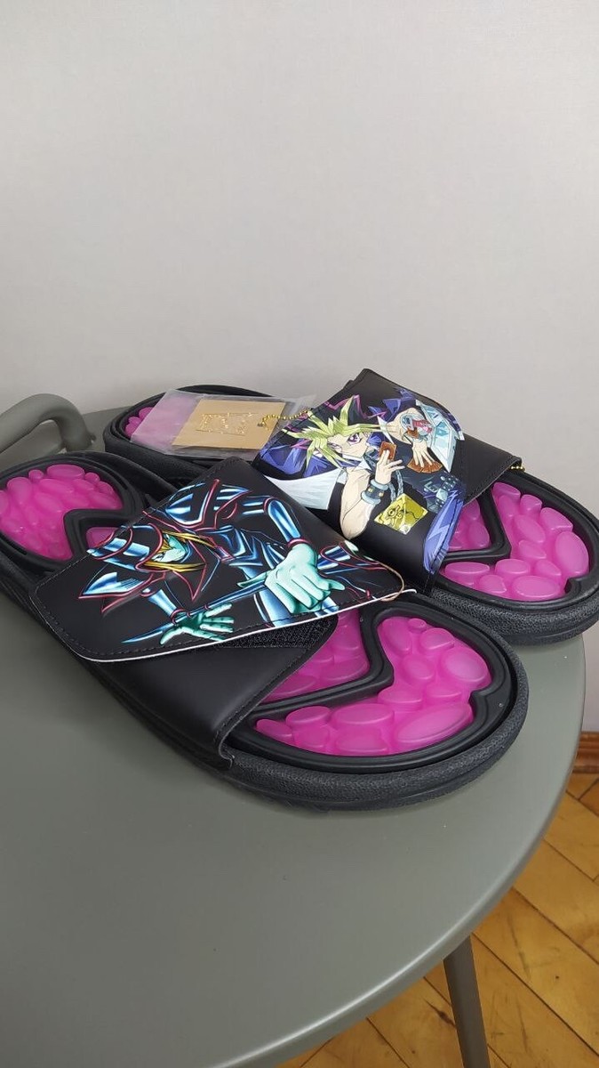 YU-GI-OH X Adidas Reptossage Unisex Slides US:9.5/UK:9/EUR  display picture 1