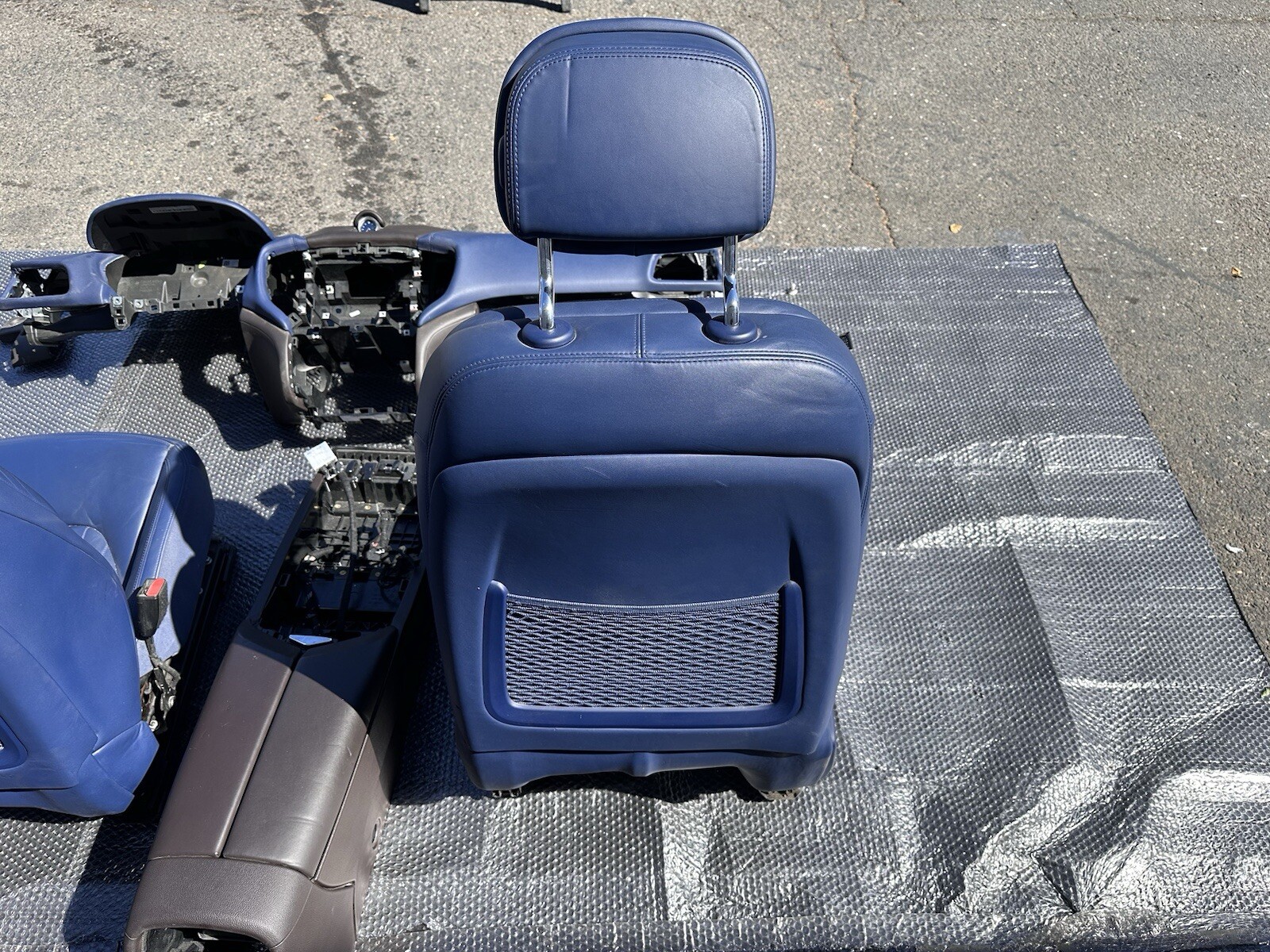 14-20 Maserati Ghibli Interior Set Blue With Brown OEM￼