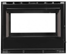 Inserto camino a legna ventilato bifacciale Bellido Cristal 70 DF