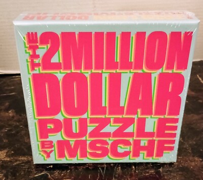 Sealed The Two Million Dollar 500 Piece Jigsaw Puzzle for Adults Win Big  