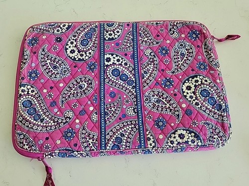Vera Bradley Boysenberry Paisley 12 By 17 Inch Laptop Case Cover - Picture 3 of 3