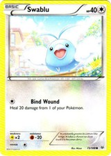 Swablu - 73/108 - Common - Pokemon Roaring Skies