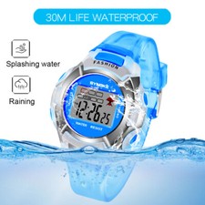 Fashion Digital Waterproof Sports Display Wrist Watch for Boy Girl Kids Gifts US