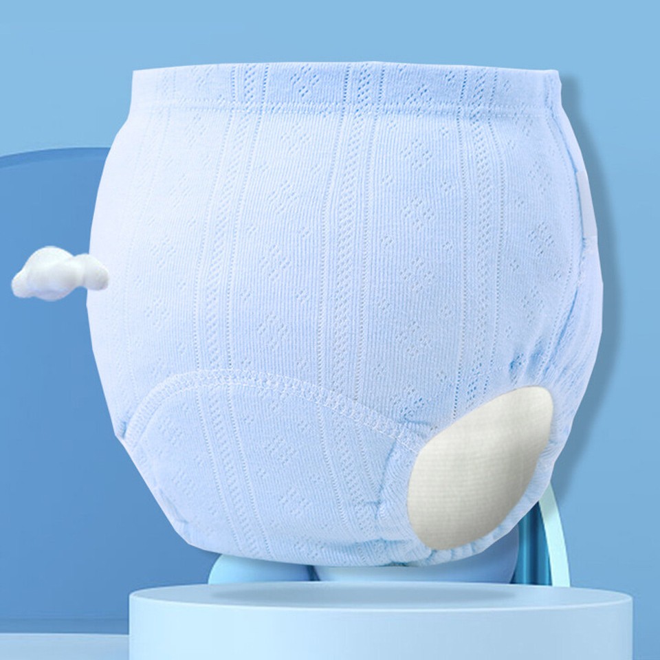 Baby Kids Waterproof Reusable Cotton Infant Potty Training Pants Nappy