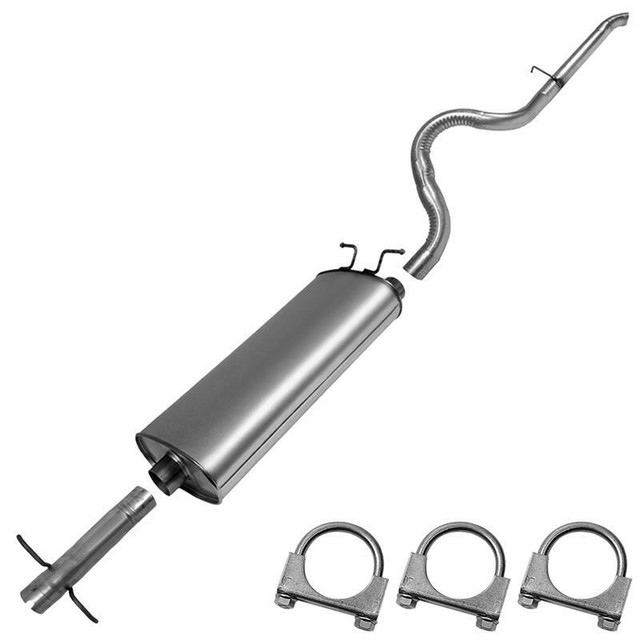 Resonator Muffler Pipe Exhaust System Kit fits 20002003 Dodge Durango