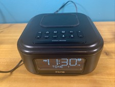 ihome bluetooth stereo dual alarm clock with speakerphone