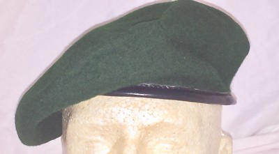 WWII British Royal Marines Green Beret, Size Large, New Reproduction