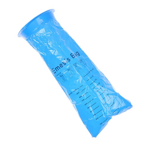 10 Pack Emesis Bag Disposable Vomit Bags Aircraft & Car Sickness Bag