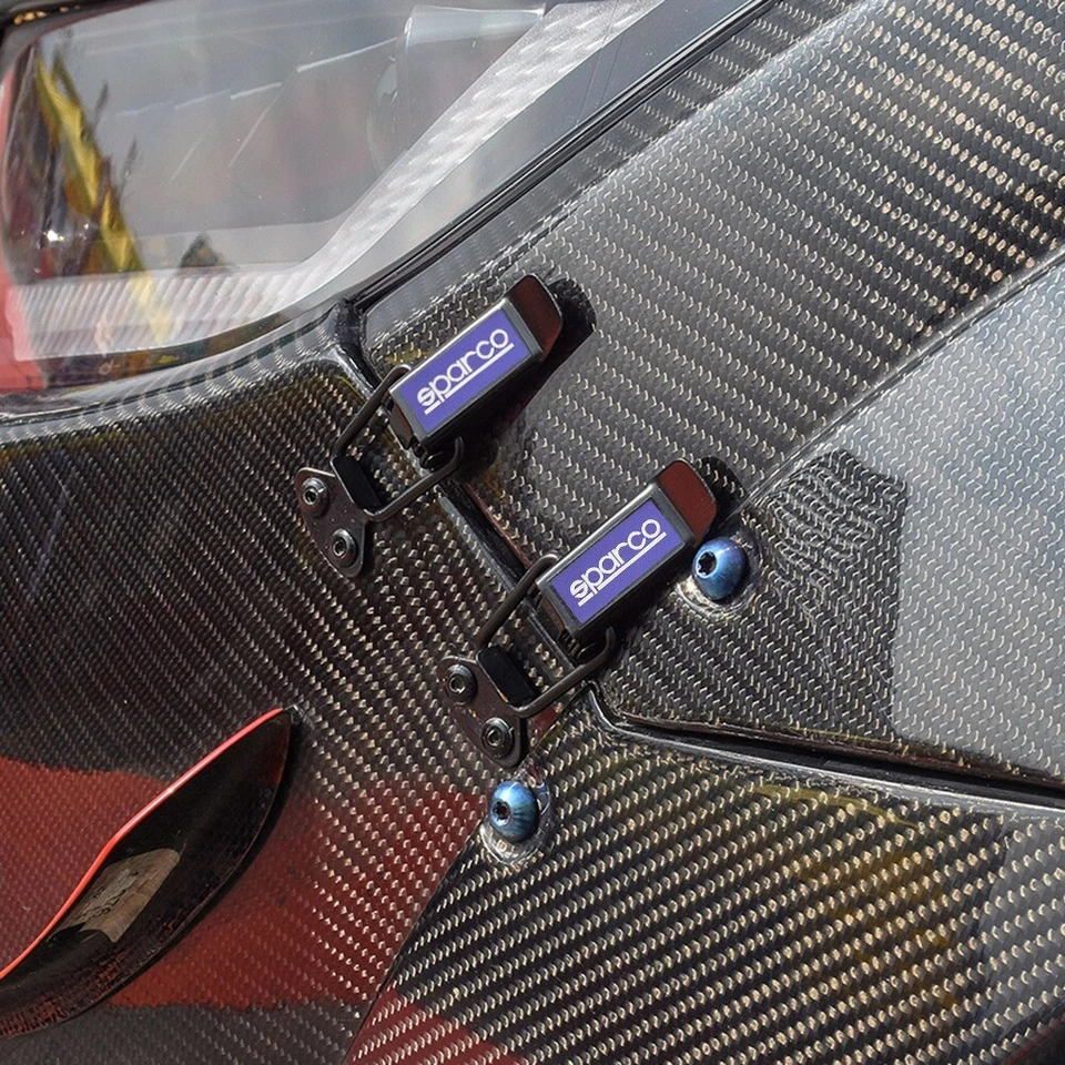 Car Quick Release Bumper Buckle Fasteners Trunk Front/Rear Fender Bumper Large - Image 3 of 4