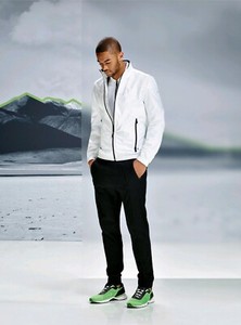 hugo boss white coat