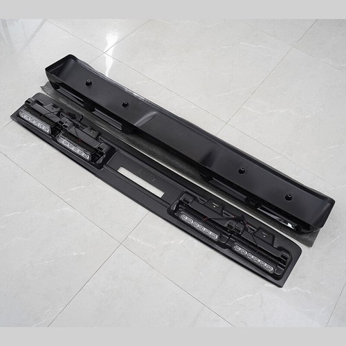 ROOF MOUNTED LIGHT BAR QUAD LED POD GLOSS BLACK FOR FORD RANGER T8 T9 2019-2024 - Picture 6 of 16