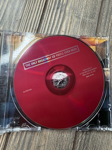The Only Broadway CD Youll Ever Need RCA Victor 1996 Music Compilation - Picture 6 of 6