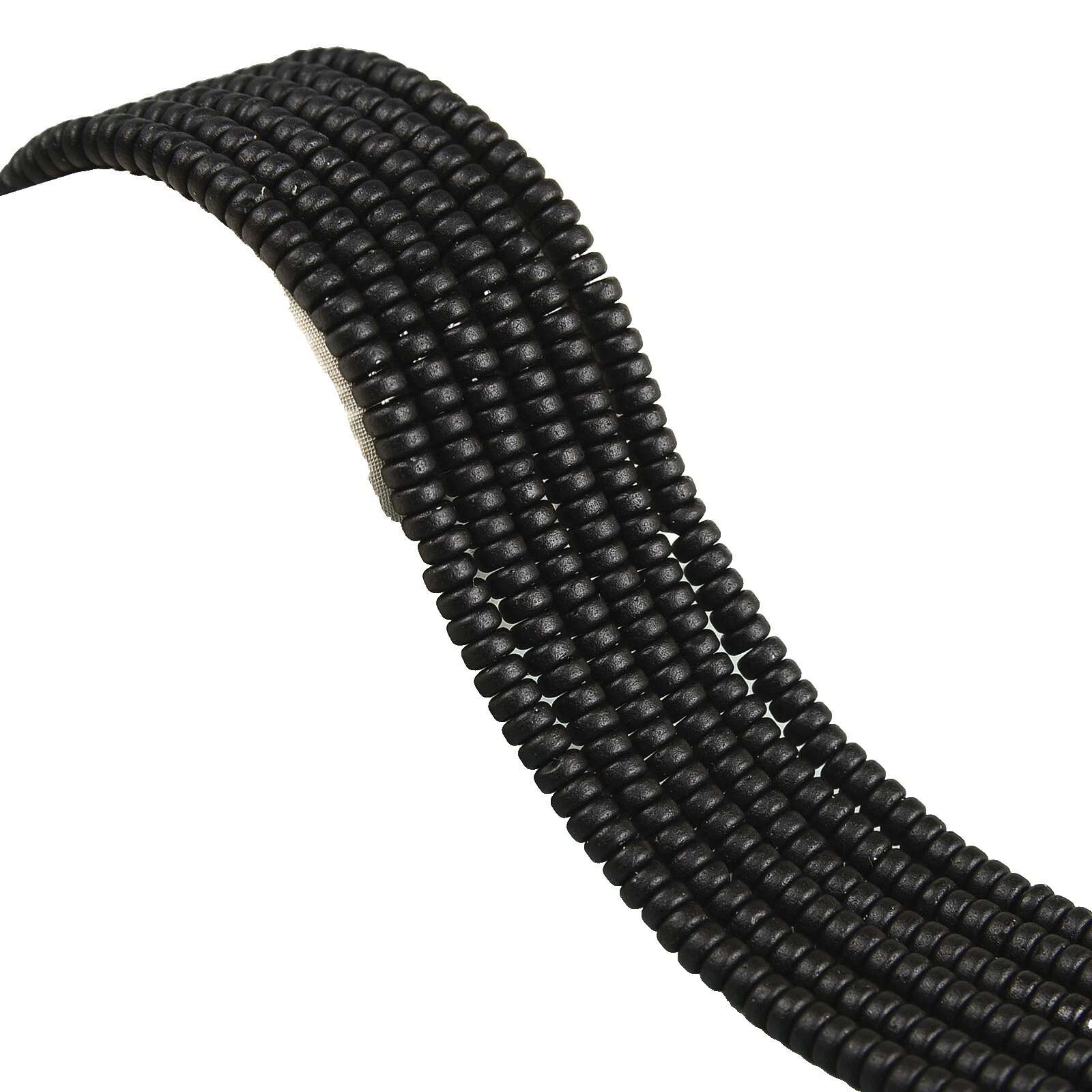 Glass Rondelle Matte Jewelry Making Beads