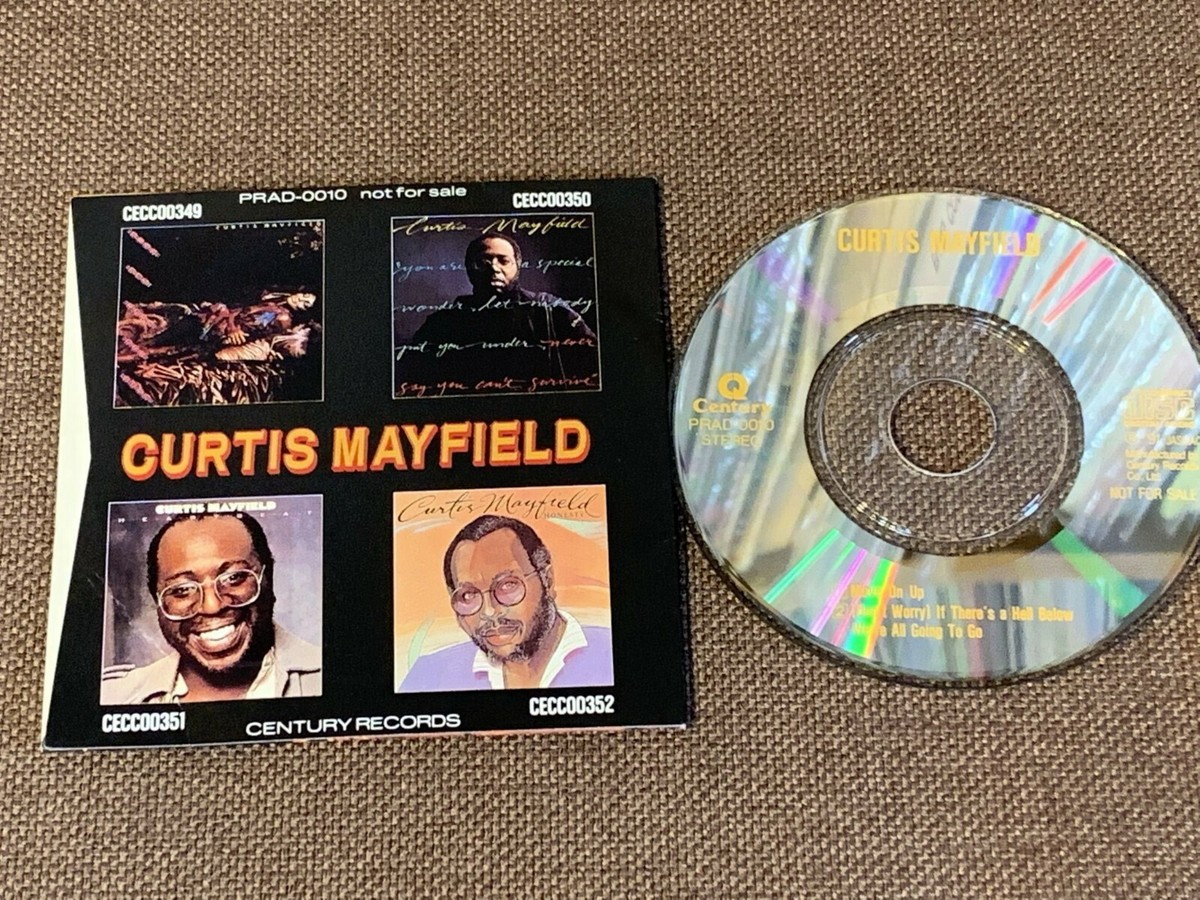 Promo-only CURTIS MAYFIELD Move On Up JAPAN 3