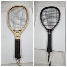 Vintage Avenger Racquetball Racquet and 1 Unbranded Racquet raider leach