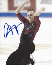 ADAM RIPPON SIGNED 8X10 PHOTO M w/COA 2018 OLYMPICS USA FIGURE SKATING PROOF