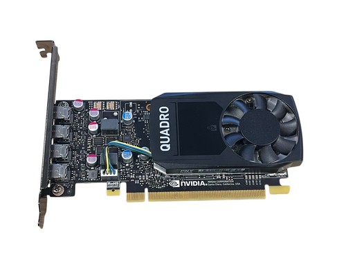 PNY NVIDIA Quadro P600 VCQP600 2GB GDDR5 4x Mini DisplayPort Graphics Card